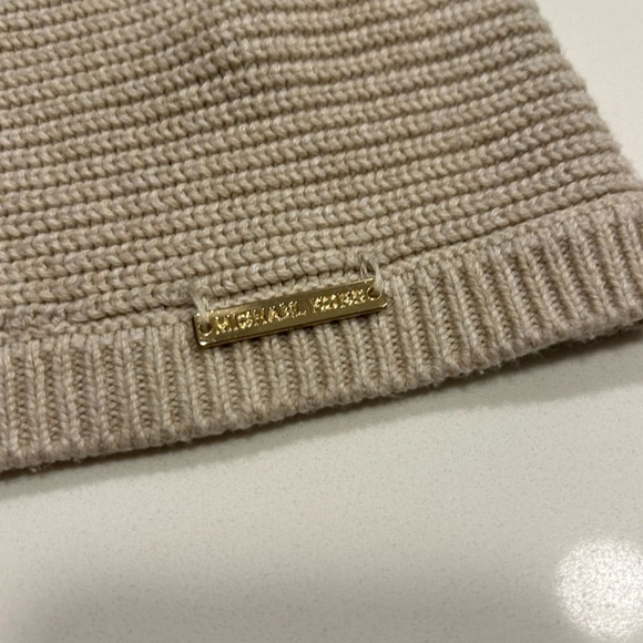 MICHAEL Michael Kors Tan Mock Turtleneck Sweater, EUC - Picture 2 of 9